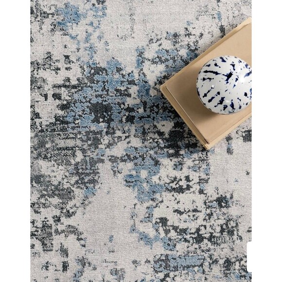 Runner Rug  by nuLOOM Dali Abstract Machine Washable 2'6" x 8’ NEW (B4) - Picture 3 of 7